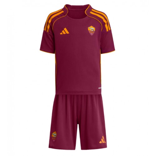 AS Roma Gianluca Mancini #23 Hemmaställ Barn 2025-26 Kortärmad (+ Korta byxor) AS Roma Gianluca Mancini #23 Hemmaställ Barn 2025-26 Kortärmad (+ Korta byxor)